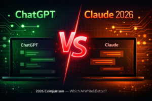 ChatGPT vs Claude 2026 AI writing tools comparison image